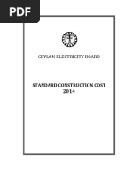 Ceylon Electricity Board: Standard Construction Cost