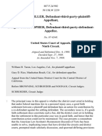 Irwin Robert MILLER, Defendant-third-party-plaintiff-Appellant, v. Douglas CHRISTOPHER, Defendant-Third-Party-Defendant - Appellee