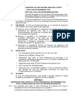 Reglamento Ciclo Profesionalizacion IngCivil PDF