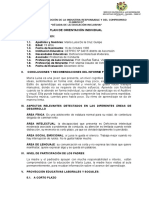 Informe Orientación Individual