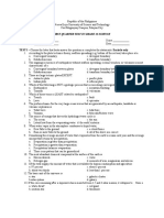 Grade 10 Science 1st Quarter