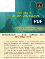 Tecnicas de Interogatorio Policial