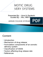 Osmotic Drug Delivery Systems 3