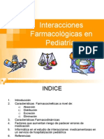 Interacciones Farmacológicas en Pediatría