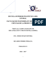 Informe Campro