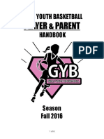 (FINAL) OPEN Official GYB Player & Parent Handbook FALL '16