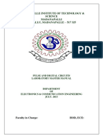 Pulse & Digital Circuits Lab Manual 3