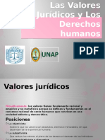 Los Valores Juridicos y Los Derechos Humanos