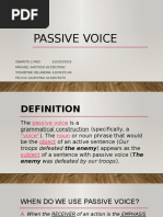 Passive Voice