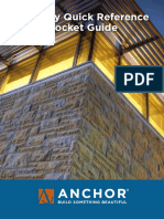 Masonry Quick Reference Pocket Guide