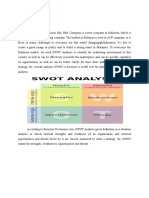 Analysis SWOT For Vending Machine