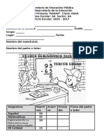 Examen Diagnostico Tercer Grado Roy