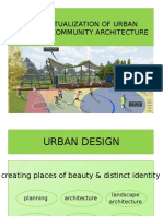 Contextualization of Urban Design & Community Architecture