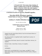 United States v. Marcellus Reid, United States of America v. Anthony G. Smalls, 1 F.3d 1235, 4th Cir. (1993)