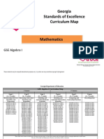 Algebra I Curriculum Map