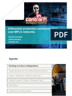 Differential Protection Communication Over MPLS Networks: Norbert Schuster Andrej Görbing Siemens AG