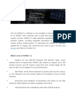 What's New in VENUE 5.1 Software For S6L