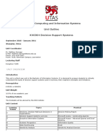 Decision Support System Syllebus