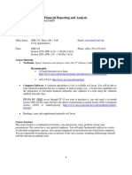 ACG6175 Financial Reporting and Analysis ALL Kirk, M