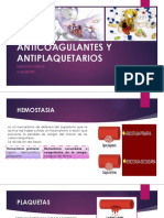 Anticoagulantes y Antiplaquetarios