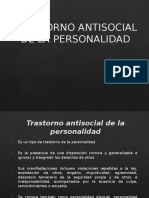 Trastorno Antisocial de La Personalidad