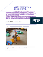 Estimulación Temprana y Desarrollo Infantil