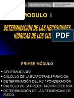 2 - Necesidades de Agua de Los Cultivos