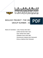 Biology Project:The Cell Cycle Group Number: 672: Name of Members