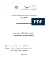 Sistemas de Comunicação - Exercicios Resolvidos A Partir Da Folha 6 Resolvido