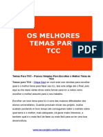 Temas para TCC