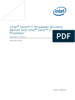 Intel Core I7 Data Sheet v1