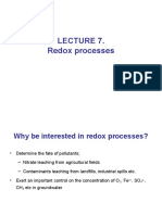 Lecture 7a - Redox Process and Equilibrium K23