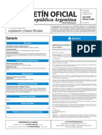 Boletín Oficial de La República Argentina, Número 33.446. 24 de Agosto de 2016