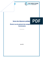 BANQUE MONDIALE - UNICEF, Revue Des Dépenses Publiques : Etude Du Cas Du Paiement Des Enseignants Non Fonctionnaires, Madagascar: UNICEF, 2015, 76 P.