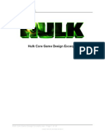 Hulk Core Game Design Excerpts