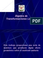 Transformaciones Lineales