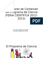 Estándares Investigación y Feria Científica