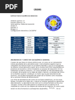 Geoquimica Del Cromo