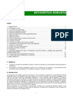 Estadística Robusta PDF