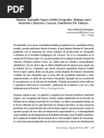 Ramón Santaella - Geografía Dialogi Entre Sociedad e Historia