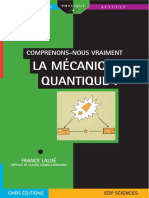 Comprenons-Nous Vraiment La Mécanique Quantique - EDP Sciences