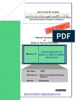 Module 14 Connaissances Sur La Mecanique Des Sols BTP TCCTP