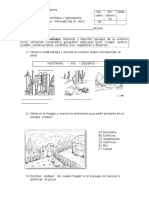 Prueba de Historia y Geografia