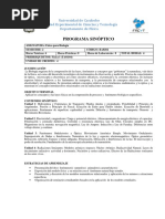 Programa de Fisica para Biología