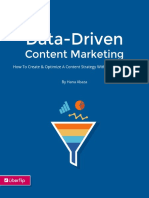 Data Driven Content Marketing