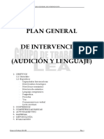 Plan General de Intervencion