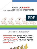 Taxonomía de Blomm