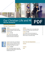 Our Christian Life and Ministry-Meeting Workbook