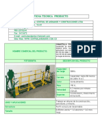 FICHA TECNICA CANASTILLA CA202 - Andamio Colgante PDF