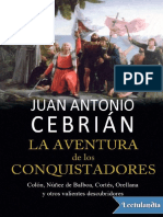 La Aventura de Los Conquistadores - Juan Antonio Cebrian